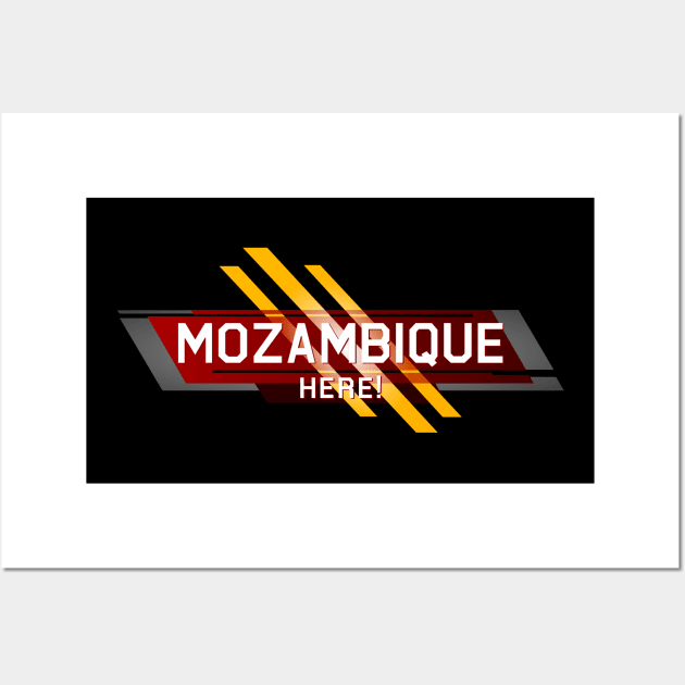 Mozambique Here! Wall Art by aparttimeturtle